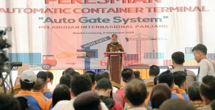 Auto Gate System’ di Panjang Jadi Pionir Digitalisasi