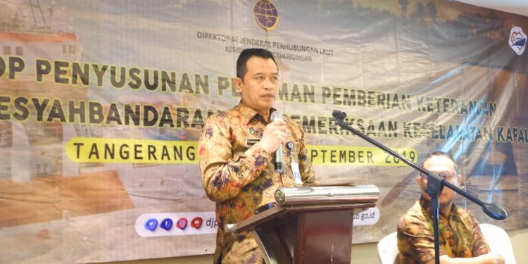 Workshop Penyusunan Keterangan Ahli Bidang Kesyahbandaran