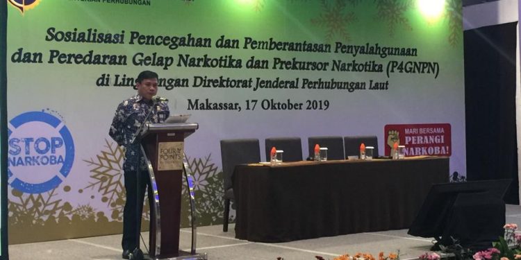 Sosialisasi ASN Hubla Anti Narkoba