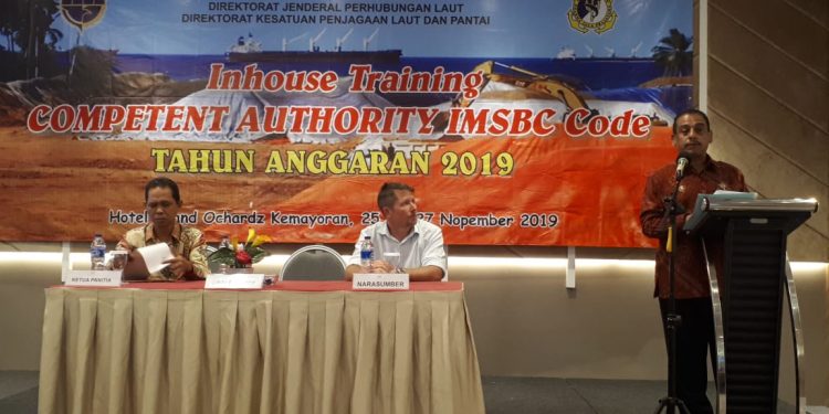 Kemenhub Gelar Inhouse Training IMSBC Code