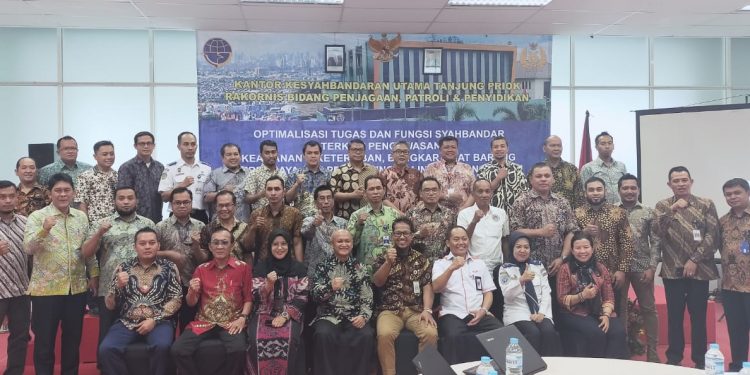 Syahbandar Priok-Stakeholders Gelar Rakor