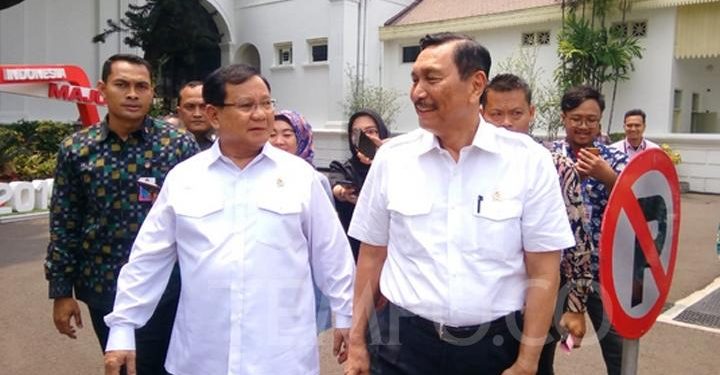 Soal Permintaan Luhut, Prabowo Tergantung Anggarannya