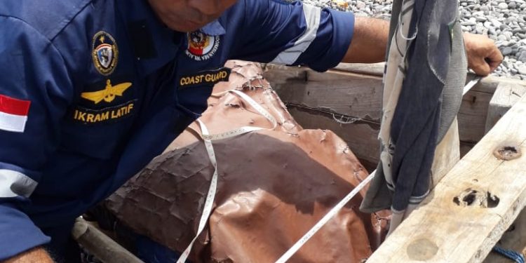 KSOP Kalabahi Jemput Bola Pengukuran Kapal