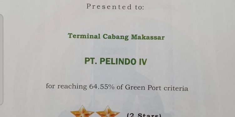 Pelindo IV Raih 3 Penghargaan Green Port
