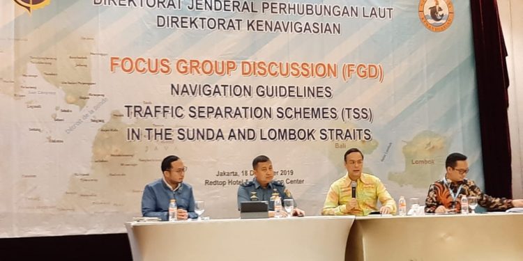 Jelang Pemberlakuan TSS Selat Sunda & Lombok, Panduan Kenavigasian Disiapkan