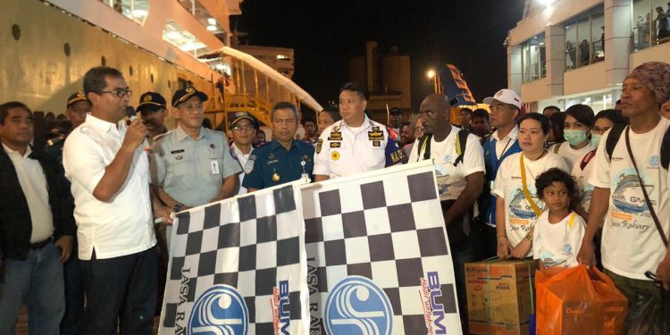 500 Pemudik Nataru Gratis Dilepas Dirjenla Dari Makassar