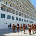 Perdana, Biak Sambut MV The World