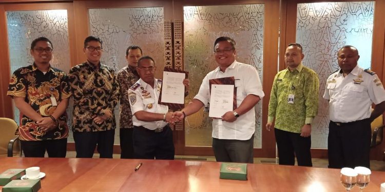 Freeport-Hubla Teken Perjanjian Serah Terima Aset Properti