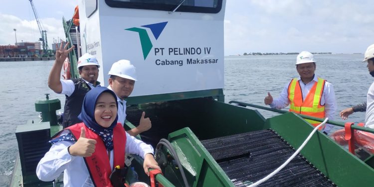Pelindo IV Resmikan 1 Kapal Sampah