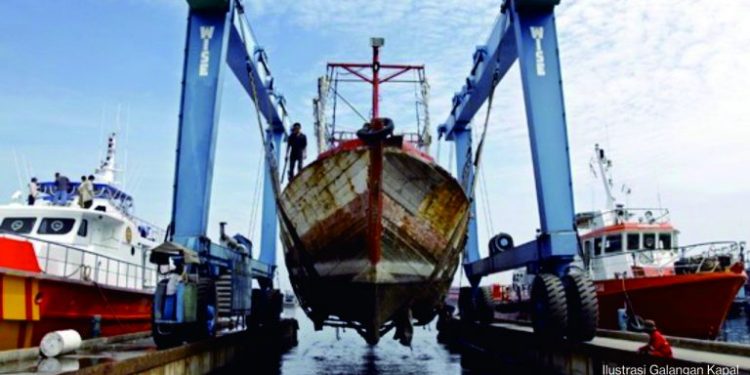Industri Galangan Kapal Masih Lesu