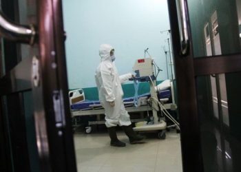 Simulasi Penanggulangan Corona Belum Pernah Dilakukan