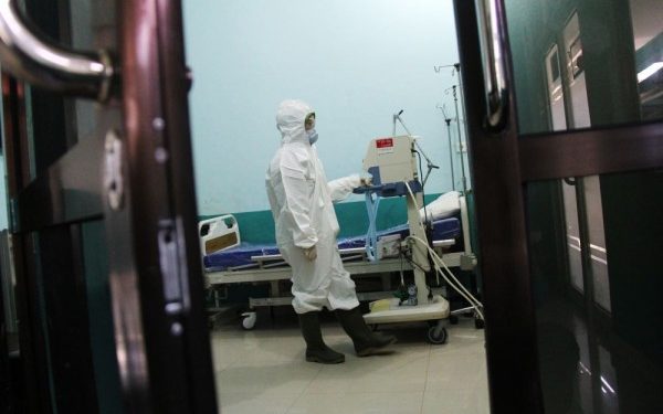 Simulasi Penanggulangan Corona Belum Pernah Dilakukan