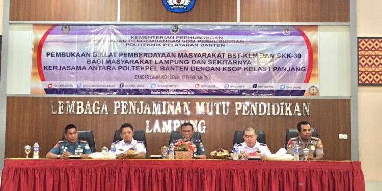 Ratusan Nelayan Lampung Ikut Diklat BST & SKK Gratis