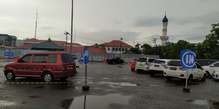 Pelindo Makassar Tertibkan Parkir Kendaraan