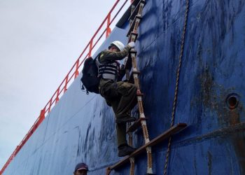 Suka Duka Tim Medis Corona Saat Periksa Kapal Asing di Indonesia