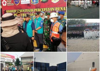 Area Dermaga di Priok Disterilkan, Cegah Corona