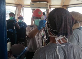 Antisipasi Penyebaran Corona, Setiap ABK di Marunda Diperiksa KKP