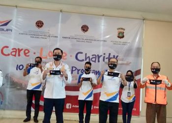 ASBUPI Bagikan 10 Ribu Masker Kepada Stakeholder Pelabuhan