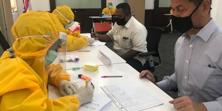 IPC Logistics Adakan Rapid Test Seluruh Karyawan