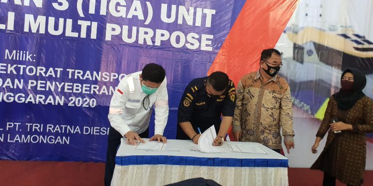 BKI Saksikan Keel Laying Pembangunan Kapal Pesanan Hubdar