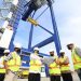 Arus Petikemas Lewat Kuala Tanjung Tumbuh
