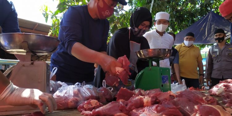 Idul Adha 2020, Pelindo IV Korban Puluhan Sapi & Kambing