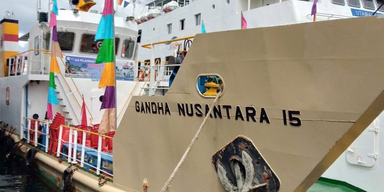 Layani Papua Barat, KM Gandha Nusantara 15 Resmi Beroperasi