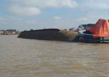 Boom Baru Normal, Sungai Musi Kembali Tenggelamkan Kapal