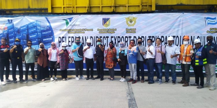 Baru 12 Kontainer, Ekspor Perdana Dari Pantoloan