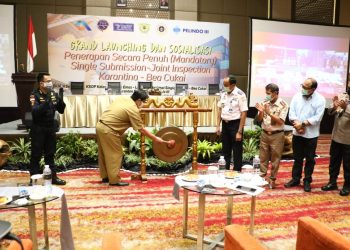 Tanjung Emas Luncurkan Sistem Single Sub Mission