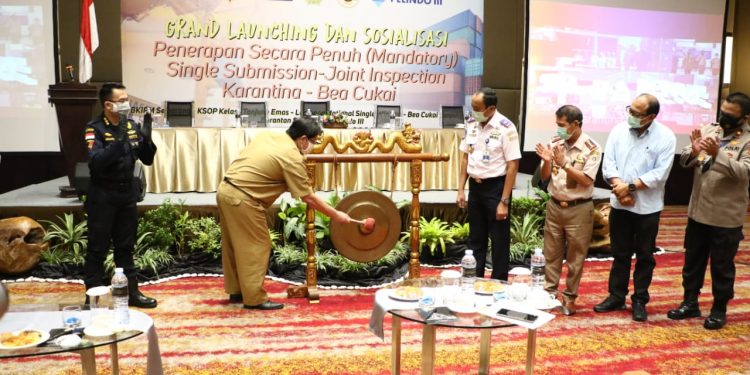 Tanjung Emas Luncurkan Sistem Single Sub Mission