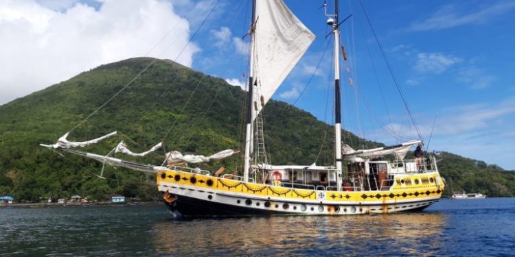 Arka Kinari Layari Rute Rempah Indonesia
