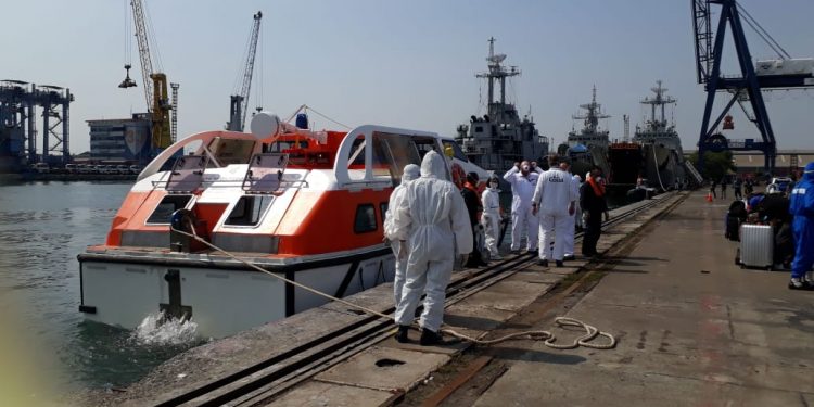 Senin Pagi Ini, MV Mediterranea Turunkan 17 ABK Indonesia di Priok