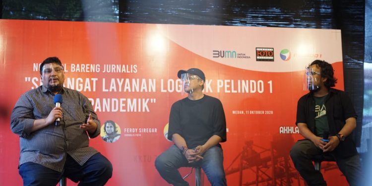 Ngobrol Bareng Jurnalis, Pelindo I Layani 24 Jam