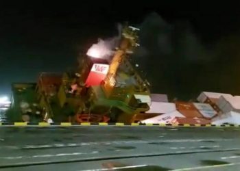 Kapal Mentari Crystal Masih Proses Salvage