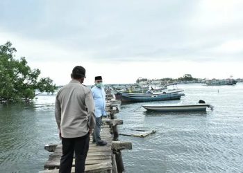 2021, Pelabuhan RoRo di Pulau Lepar Beroperasi