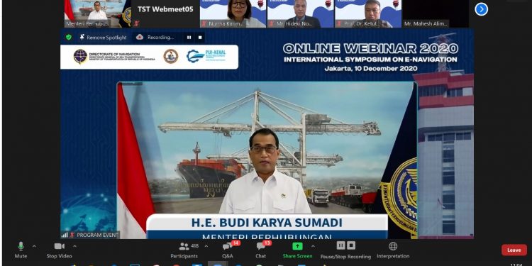Komitmen RI Wujudkan Poros Maritim Lewat Penerapan E-Navigation