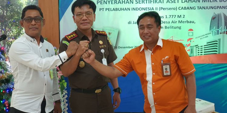 Sekitar Rp 1 M Aset Pelindo Tanjungpandan Selamat