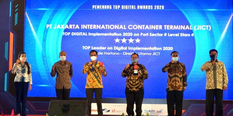 JICT Raih Dua Penghargaan Digital Top 2020