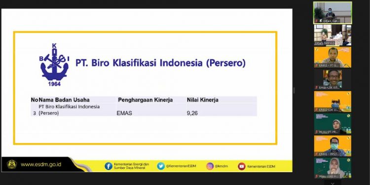 BKI Sabet Penghargaan Dari ESDM