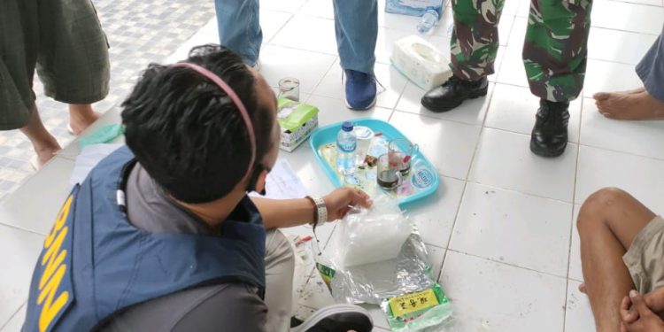 TNI AL Gagalkan Penyelundupan 2 Kg Sabu