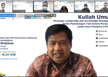 UI Kerjasama BUMN Jasa Survey Gelar Webinar ‘Kampus Merdeka’