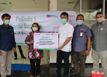 Pelindo I Kembali Bagikan 3.080 Sembako