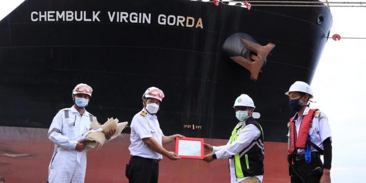 Meratus Jadi Kapal Penutup di Belawan, Daya Maju Sandar Paling Pertama di 2021