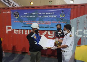 Lewat KM Gunung Dempo, Syahbandar Priok Salurkan Bantuan ke Mamuju