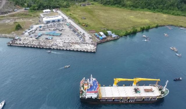Pelabuhan Depapre Jayapura Resmi Beroperasi