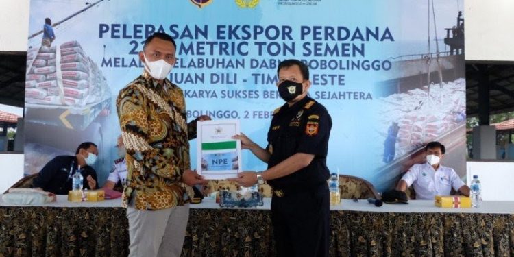 Ekspor Perdana ke Timor Leste Lewat Pelabuhan Delta