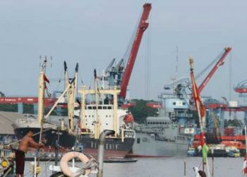 2020, Aktivitas Bongkar Muat di Boom Baru Naik