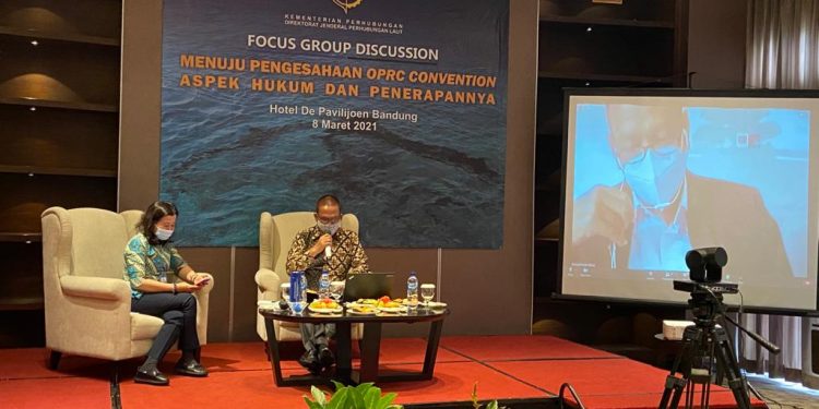 Penanggulangan Tumpahan Minyak di Laut Kembali Dibahas