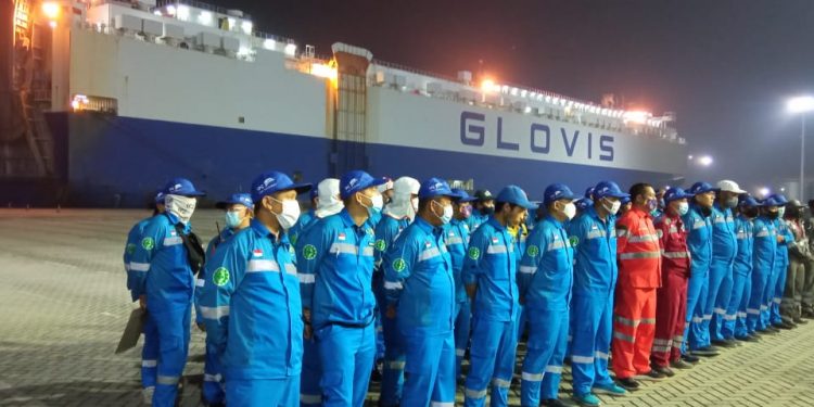 IKT Layani Perdana Transhipment Internasional Kargo CBU